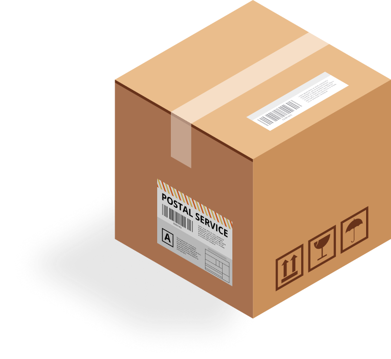 Carton d’emballage pour expédition internationale Auguste IMS